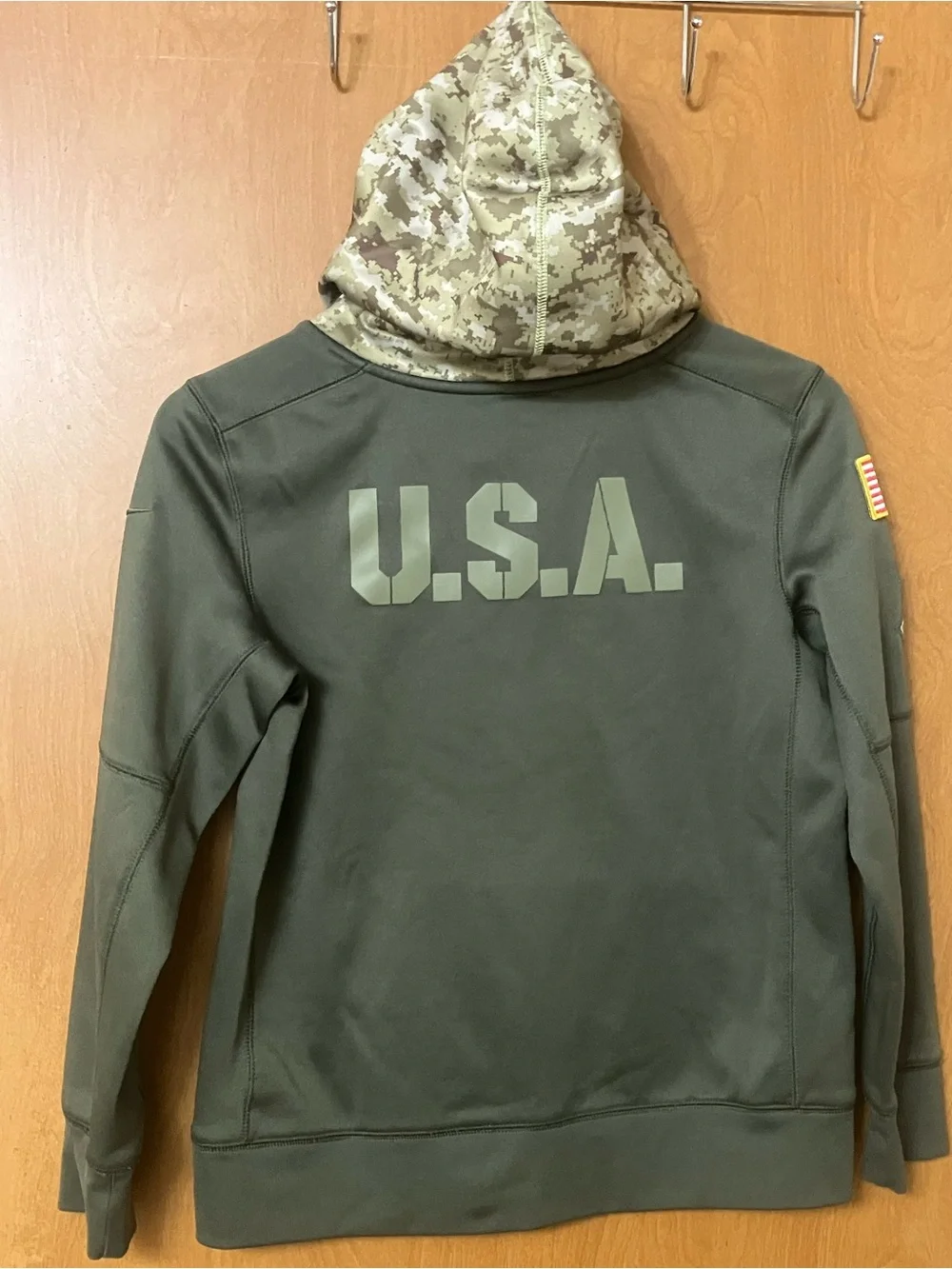 Nike Pittsburgh Steelers Salute To Service 2017 On Field Dri Fit Hoodie Boys YM